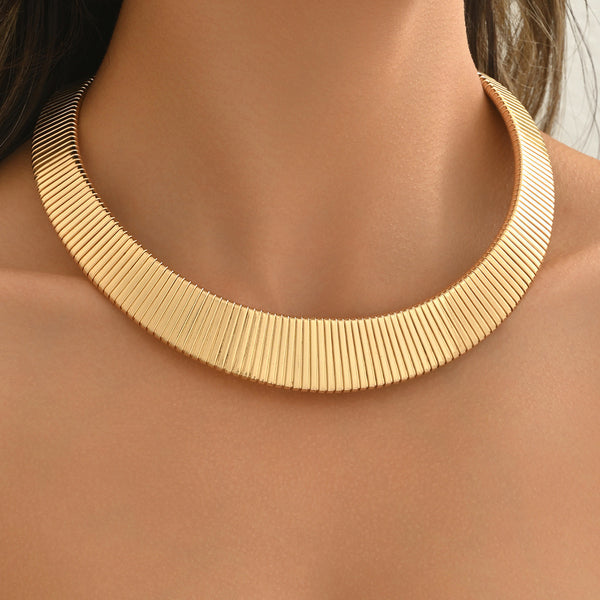 Necklace Punk Exaggerated Collar For Women