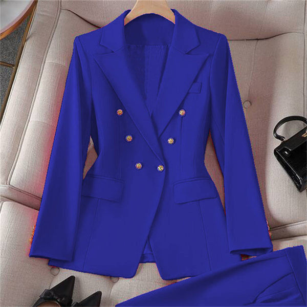Retro Coat Slim Fit Casual Suit Top